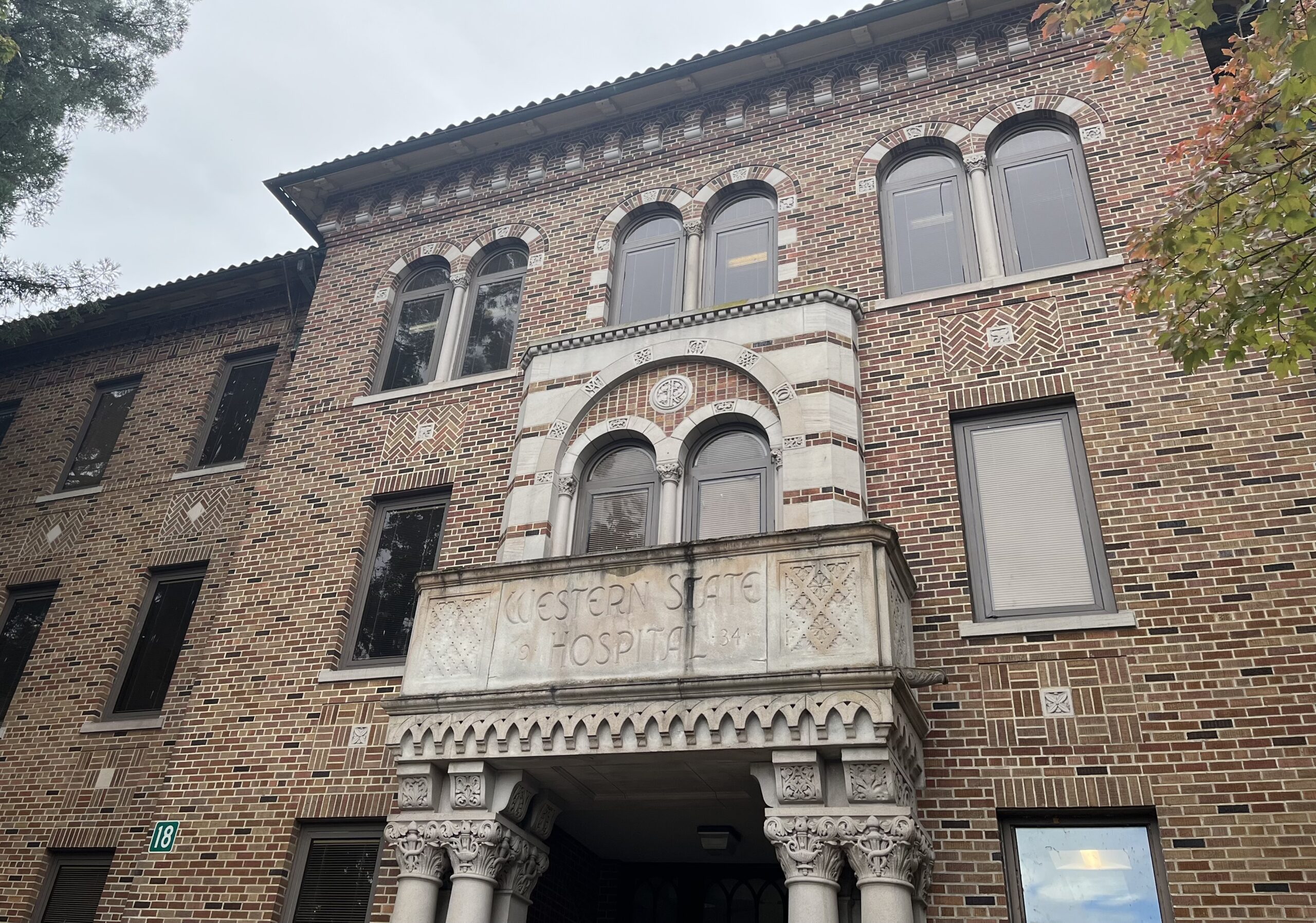 Western State Hospital Entrance.