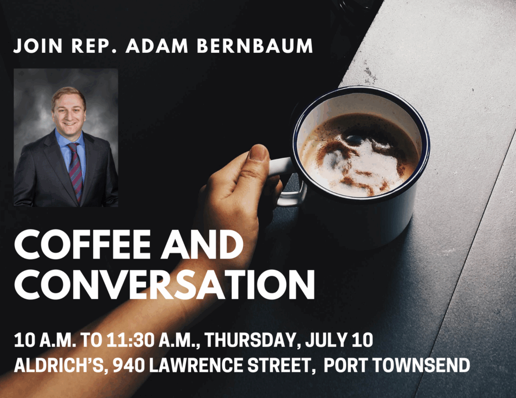 Bernbaum coffee chat July 10 2025 in Port Townsend
